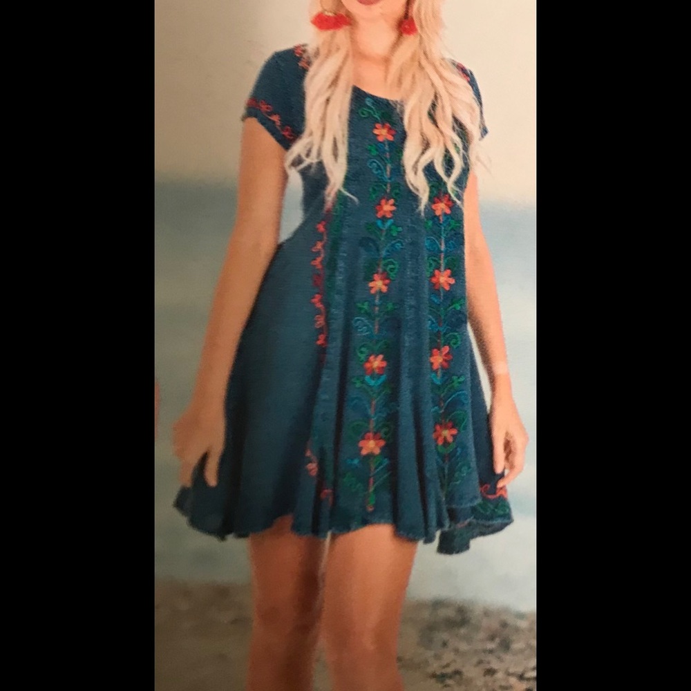 NWT. SacredThreads Dress/Tunic L/XL. 219368. CL/BLK